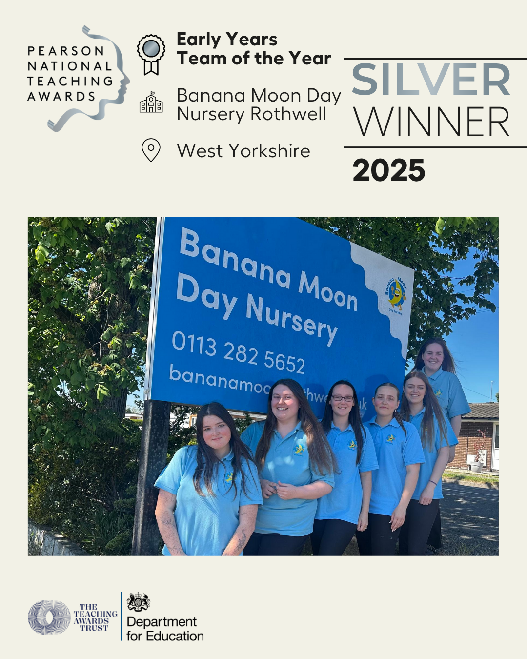 Celebrating our Pearson National Teaching Award